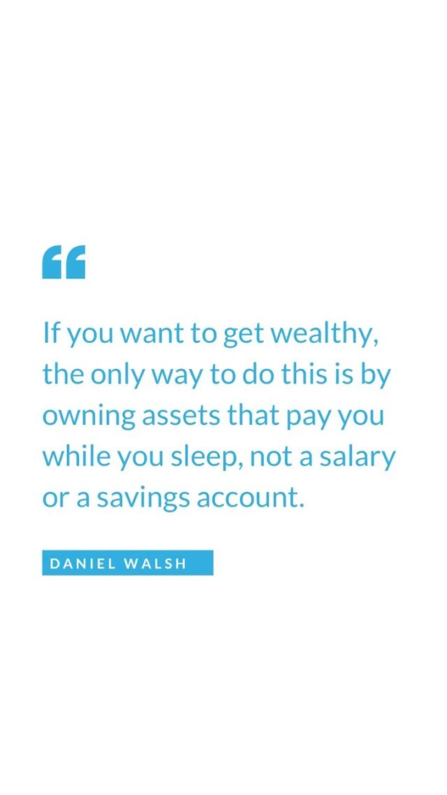 Get rich from EQUITY, not a salary or savings🏡🏡